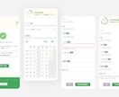 現役デザイナーがWEBシステムデザインを制作します ユーザー視点の高品質UI/UXを提供します◎ イメージ4