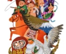 商用利用可能！絵本風のタッチで1枚絵を制作します 絵本・ポスター・挿絵・CDジャケットなどに イメージ5