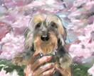 お好きな画風でペットのイラストを作成します プレゼントや自分への贈り物、ペットとの思い出に イメージ4