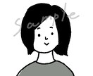 ゆるい似顔絵アイコン描きます SNSや名刺の使用にぴったり。商用利用可能◎ イメージ5