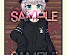 配信や動画のサムネに使えるイラスト描きます オリジナルキャラを持っている方のニーズに答えます イメージ2