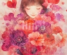 共感覚で感じた“あなたの色”を花束artで届けます お名前から感じ取った“あなたの色”をAIartでお届けします イメージ1