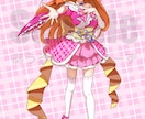 かわいい！商用利用可！キャラ設定・立ち絵描きます とびきりかわいいキャラクター作ります！ イメージ3