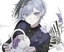 イラスト全般お描きします アイコン、動画用、TRPG立ち絵、キャラクターデザイン等 イメージ1