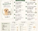うちの子の取扱説明書を作ります 性格・好き嫌い・行動から「その子らしさ」を楽しく徹底分析 イメージ3