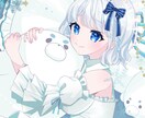 パッと目を引くかわいい女の子のアイコン描きます 最短3日！お手頃ですぐにアイコンがほしい方におすすめです！ イメージ2