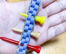 パラコードでゴルフのティーホルダー作ります カラーから選ぶ自分だけのキーホルダー！ イメージ2