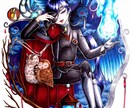 ご要望のイラスト作成いたします ファンタジックなテイストで、TRPG立ち絵やバースデー色紙に イメージ4