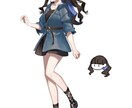 商用利用可！立ち絵作成します 男性は逞しく、女性はふっくらと細かい希望にも答えます！ イメージ6