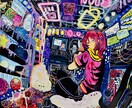 ゼンタングル風イラスト制作します 見てて飽きない細かめアートイラスト イメージ5