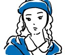 シンプルな太い線とテーマカラーでアイコン描きます SNSアイコンに丁度いいシンプルな線 イメージ3