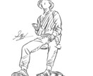フリーアイコンで使えるようになってます 絶妙にゆるーいイラストを描かせていただきます イメージ3