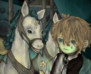 厚塗りでうるうるな透明感のあるイラストお描きします アイコンから歌ってみた等のサムネまで、幅広く承ります！ イメージ4
