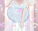 天使イラスト作成します 髪描きおろし、全身対応可能、差分多数 イメージ3