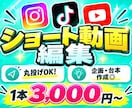 1本3,000円から動画作ります 忙しいあなたに変わって動画編集します イメージ1