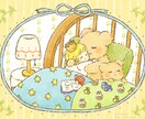 絵本や小説の挿し絵お描きします 商用◎あたたかさ感じる優しいタッチで物語を彩ります。 イメージ7
