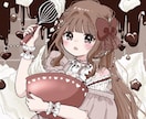 アイコン、サムネ、一枚絵、可愛いイラスト描きます ご依頼初心者様もお気軽に！親身にヒアリング理想に近づけます イメージ1