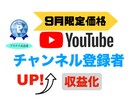 YouTube登録者＋１０００チャンネル拡散します 9月限定価格⭐️これで収益化条件達成！ イメージ1