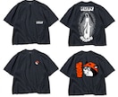 ストリート好きな大人向けTシャツデザインをします 年齢を重ねてもストリートが好き。着やすい抜け感のあるデザイン イメージ1