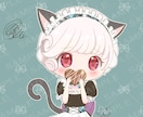 ほわっと可愛い♡デフォルメキャラ描きます SNS用アイコンOK◎可愛いミニキャラならお任せください！ イメージ1