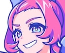 ポップでかわいいアイコンイラストや1枚絵を描きます ポップ＆ビビッド！SNS用アイコン・一枚絵制作します イメージ6