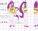 キャラクターデザインを受け取れております 貴方のテーマに寄り添ったビジュアルデザイン イメージ3
