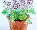 あなたの誕生花を描きます あなたの生活を彩る一枚の作品として！ イメージ3