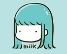 ゆるかわいい似顔絵お描きします SNSのアイコンやプレゼントに最適です♪ イメージ1