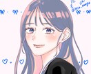 かわいい、キレイめ、アイコンイラスト作成します ♪女の子でも男の子でも大歓迎です♪ イメージ1