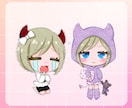 先着5名様♡500円オフで商用可SDキャラ描きます リニューアル記念！配信・推し活向けミニキャラを丁寧に描きます イメージ6