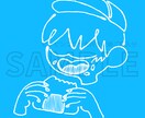 どこでも使えるシンプルなイラストを3つ作成します ちょっとした所に一味加えてみませんか？ イメージ6