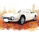 レトロな車描きます 昔懐かしい国産車を手描きで描きます。 イメージ6