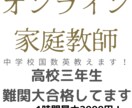 オンライン家庭教師します 難関大合格者が中学校国数英教えます！ イメージ1