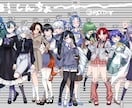 ちょっとクセのある可愛い女の子の立ち絵制作します たくさんの擦り合わせでご納得のいくキャラデザに！ イメージ2