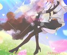 キラキラ感と透明感のあるイラストを提供します 立ち絵、夢絵、アイコンやSNS用のイラストなど！ イメージ3
