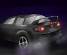愛車のイラスト描かせていただきます 車・バイク描きますテールの光・煙追加もできます イメージ3