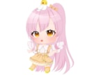 かわいいイラスト描きます グッズ化にもオススメ！SDならではの可愛さをプラス！ イメージ3