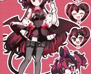 立ち絵販売いたします IRIAM、TRPGその他で使用可能な立ち絵の販売です。 イメージ1
