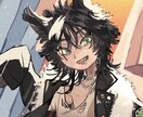 商用・著作権可　イラスト全般描きます ラフ2案・おまかせ可！血、人外可！モノクロorカラー イメージ4