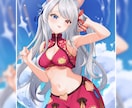 アイコン、ヘッダー、立ち絵、など受け付けてます Vtuber様や配信者様のイラストを制作して参りました！ イメージ2