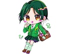 色鮮やかなミニキャラを描きます キラキラとした色彩が特徴のミニキャライラストです イメージ2