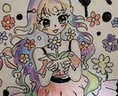 女の子、動物などのアイコンお描きします 少女漫画テイストの貴方様だけのイラストをお作り致します。 イメージ6