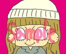 SNS用の似顔絵アイコン描きます ポップでカラフルなバストアップのイラストです♪ イメージ3