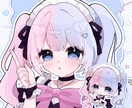 アイコン、サムネイルイラストなど描きます きゅるきゅるキラキラな可愛いポップな絵が得意です‼︎ イメージ5