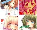 SNSアイコンイラストお描きします 萌え系、かわいい女の子描かせていただきます！(*＾＾*) イメージ2
