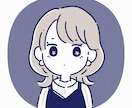 おしゃれな配色でふんわり似顔絵を描きます プロがあなただけのオリジナルアイコンを描きます イメージ3
