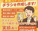現役WEBマーケターが売れるチラシを作成します 3ヶ月で実績200万円！集客に強いチラシをデザイン イメージ1