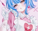 キラキラしててかわいいイラスト制作します 商業利用無料！どんなイラストでもお任せください！ イメージ9