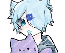 SNS向けアイコン作成します 動物などのキャラの部分は指定することが出来ます イメージ1