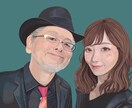 おしゃれ風味な似顔絵描きます 誰でもおしゃれな雰囲気に？♡繊細な線で描く似顔絵 イメージ4